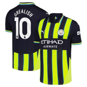 Maillot Manchester City Exterieur 2024 2025 Grealish