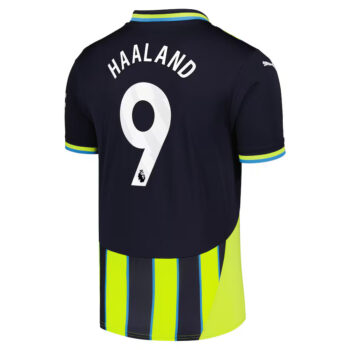 Alternative view of Maillot Kit Enfant Manchester City Exterieur 2024 2025 Haaland