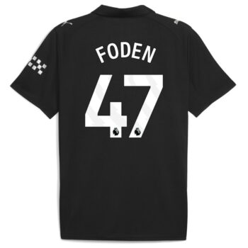 Alternative view of Maillot Manchester City Exterieur 2025 2026 Foden