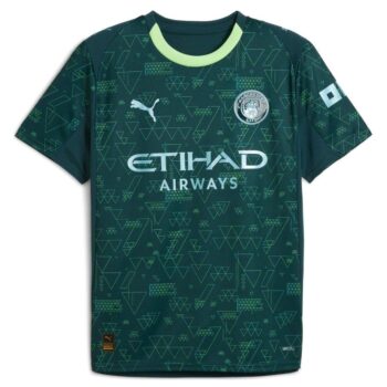 Alternative view of Maillot Kit Enfant Manchester City Fourth 2025 2026
