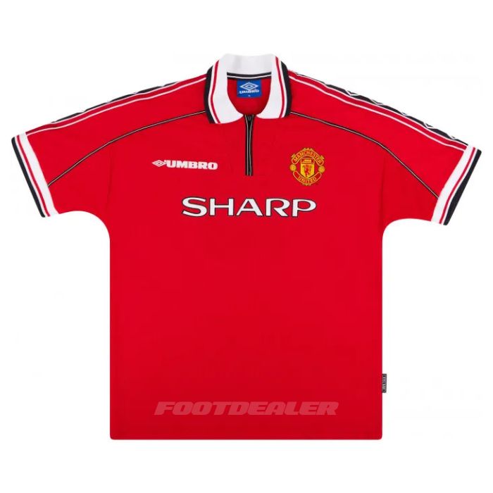 Maillot Manchester United Domicile 1998 2000 Solskjaer – Image 2