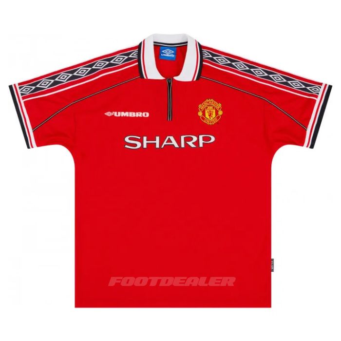 Maillot Manchester United Domicile 1998 2000 Keane – Image 2