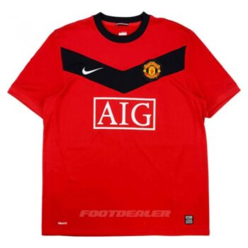 Alternative view of Maillot Manchester United Domicile 2009 2010 Berbatov