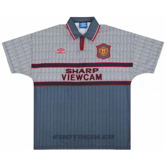 Maillot Manchester United Exterieur 1995 1996 Cole – Image 2