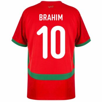 Alternative view of Maillot Maroc Domicile 2025 2026 Brahim