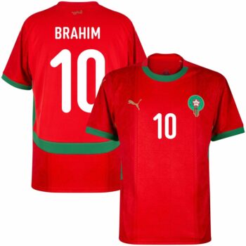 Maillot Maroc Domicile 2025 2026 Brahim