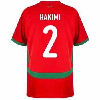Alternative view of Maillot Maroc Domicile 2025 2026 Hakimi