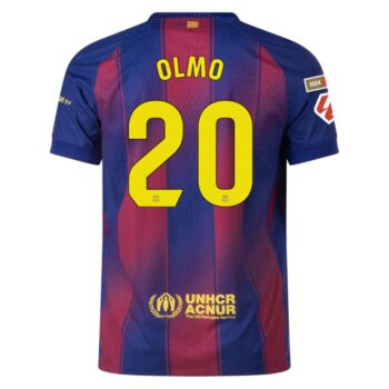 Alternative view of Maillot Match Barca Domicile 2025 2026 Olmo La Liga