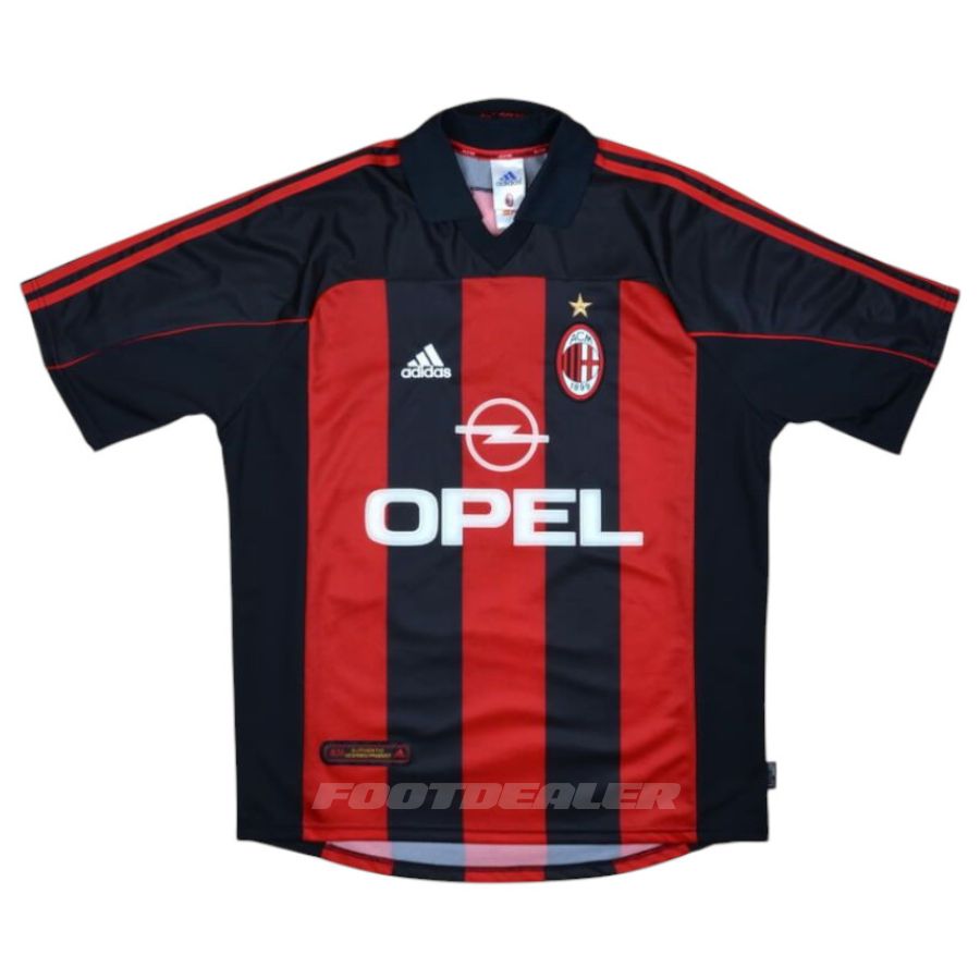 Maillot Milan AC Domicile 2000 2002 Maldini – Image 2