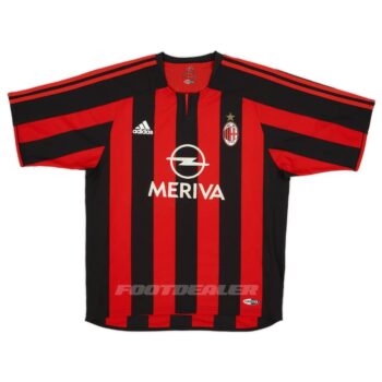 Alternative view of Maillot Milan AC Domicile 2003 2004 Shevchenko