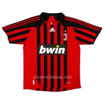 Alternative view of Maillot Milan AC Domicile 2007 2008 Gattuso