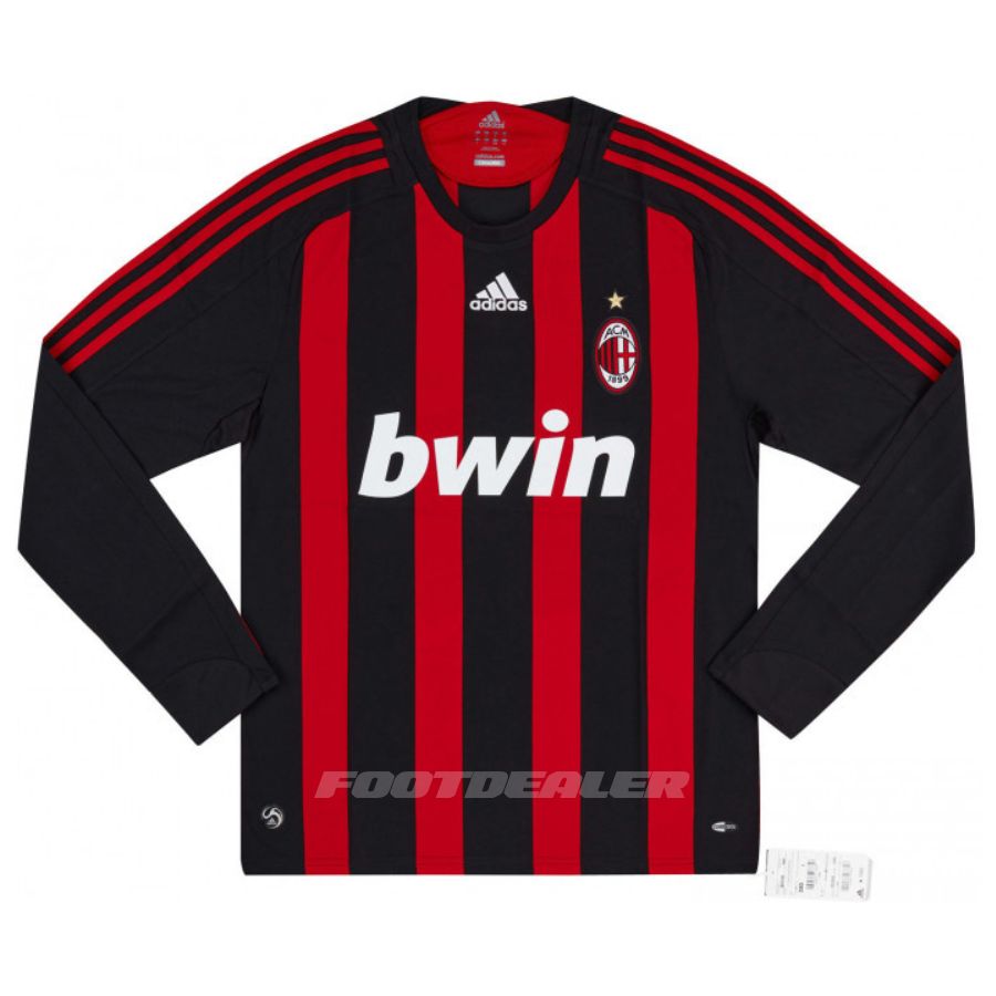 Maillot Milan AC Domicile 2008 2009 Ronaldinho – Image 2