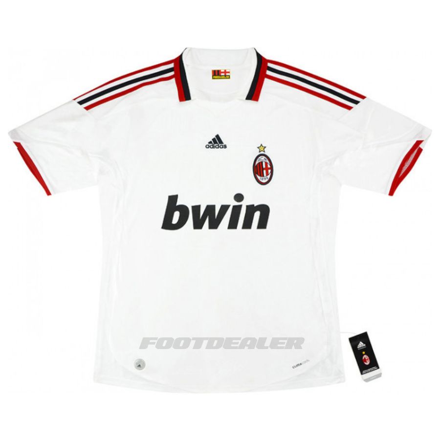 Maillot Milan AC Exterieur 2008 2009 Beckham – Image 2