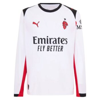 Maillot Milan AC Exterieur 2025 2026 Manches Longues