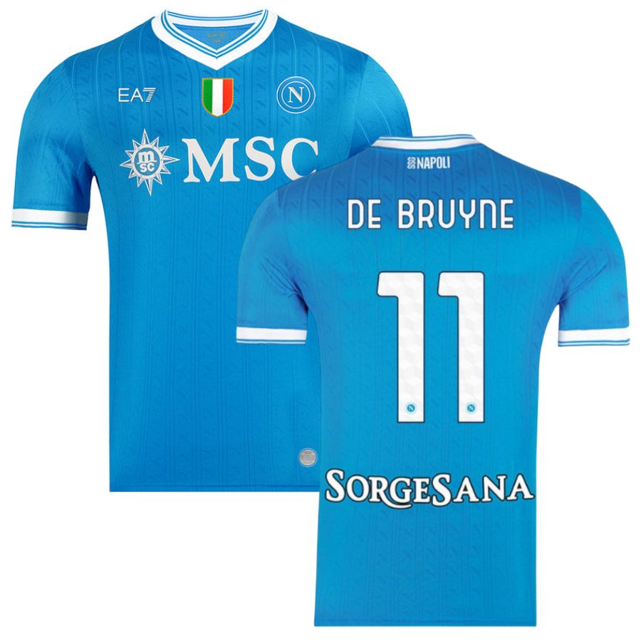 Maillot Naples Domicile 2025 2026 De Bruyne