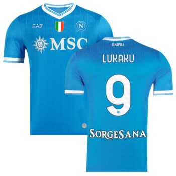 Maillot Naples Domicile 2025 2026 Lukaku