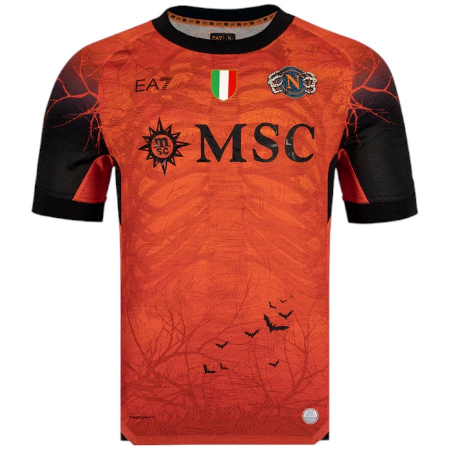 Maillot Naples Halloween 2025 2026 Orange