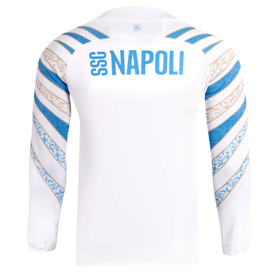 Maillot Naples Pre-Match 2025 2026 Manches longues – Image 4