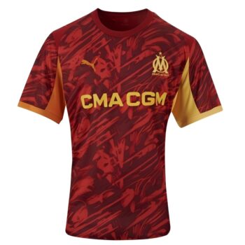 Maillot OM 2025 2026 Gardien Rouge