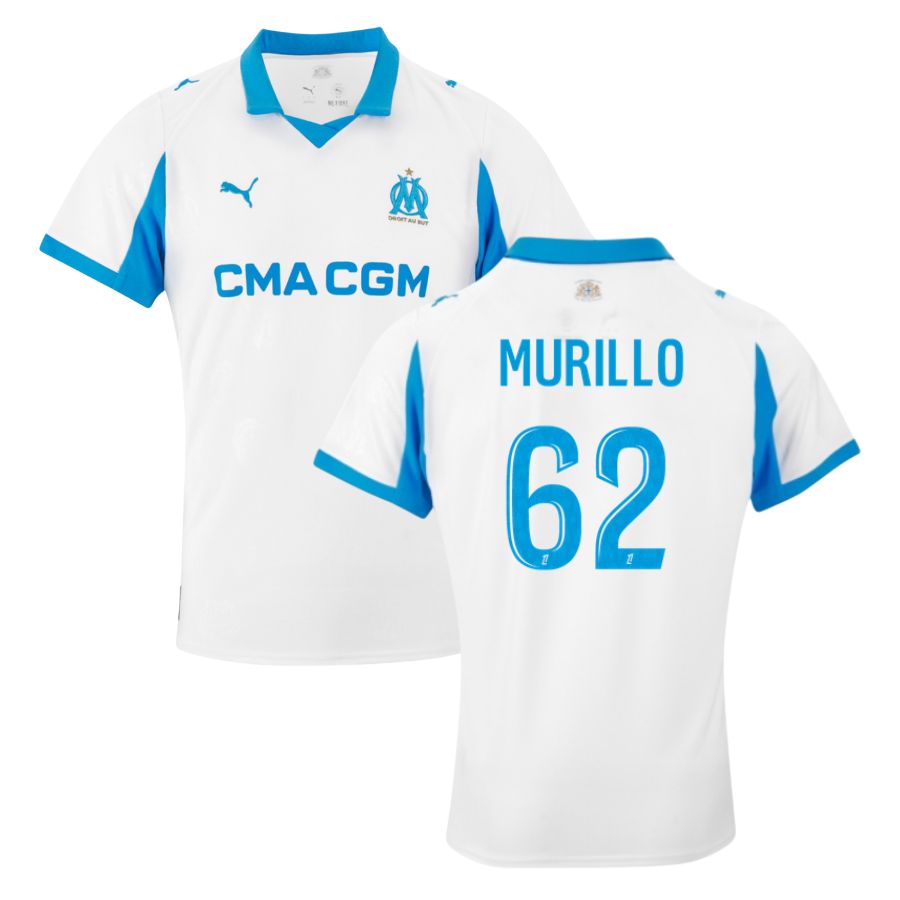Maillot OM Domicile 2025 2026 Murillo