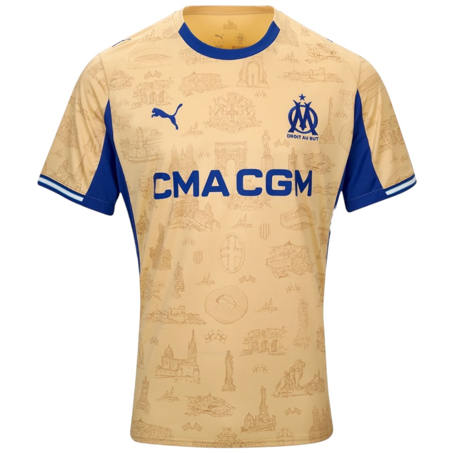 Maillot Kit Enfant OM Fourth 2025 2026 Weah – Image 3