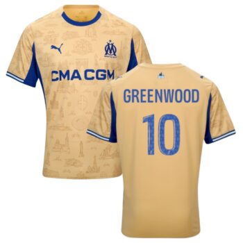 Maillot OM Fourth 2025 2026 Greenwood
