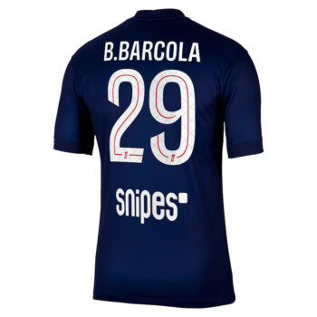 Alternative view of Maillot PSG Domicile 2025 2026 Barcola