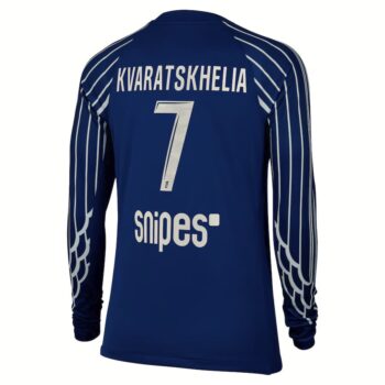Alternative view of Maillot PSG Fourth 2024 2025 Manches Longues Kvaratskhelia
