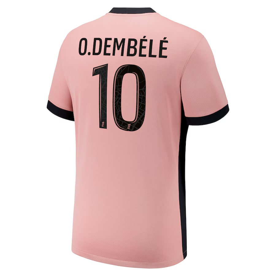 Maillot Kit Enfant PSG Third 2024 2025 Dembele – Image 2
