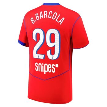 Alternative view of Maillot PSG Third 2025 2026 Barcola