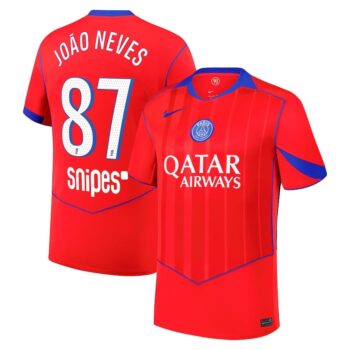 Maillot PSG Third 2025 2026 Joao Neves