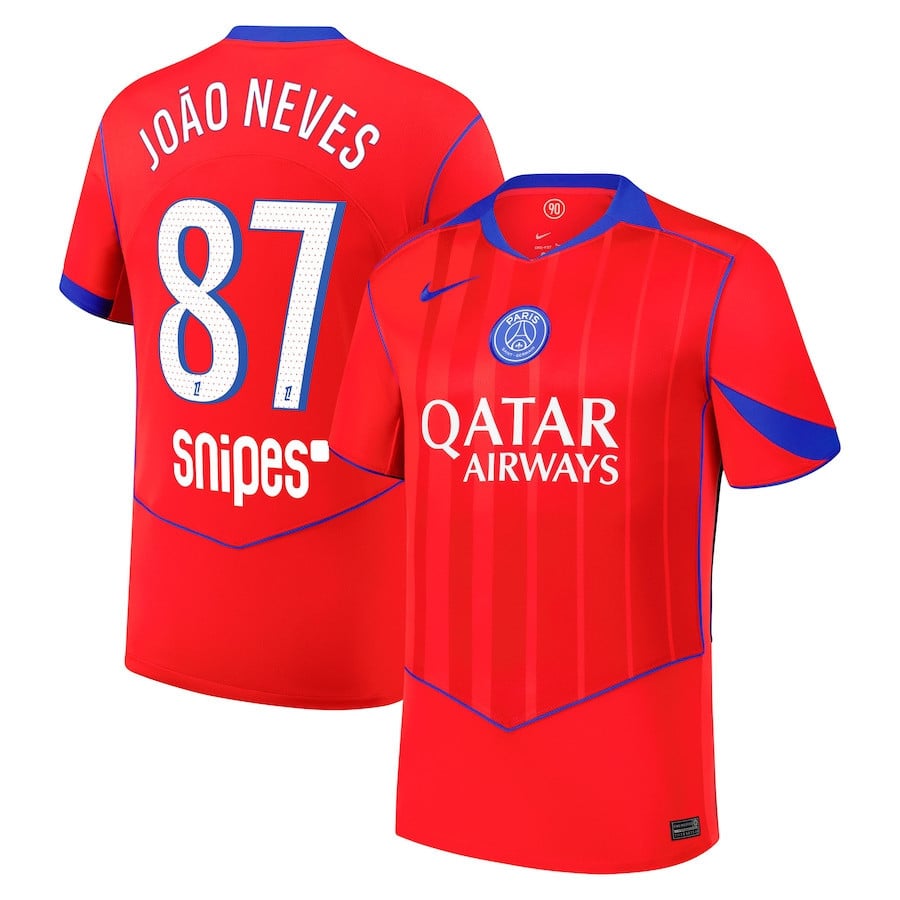 Maillot PSG Third 2025 2026 Joao Neves