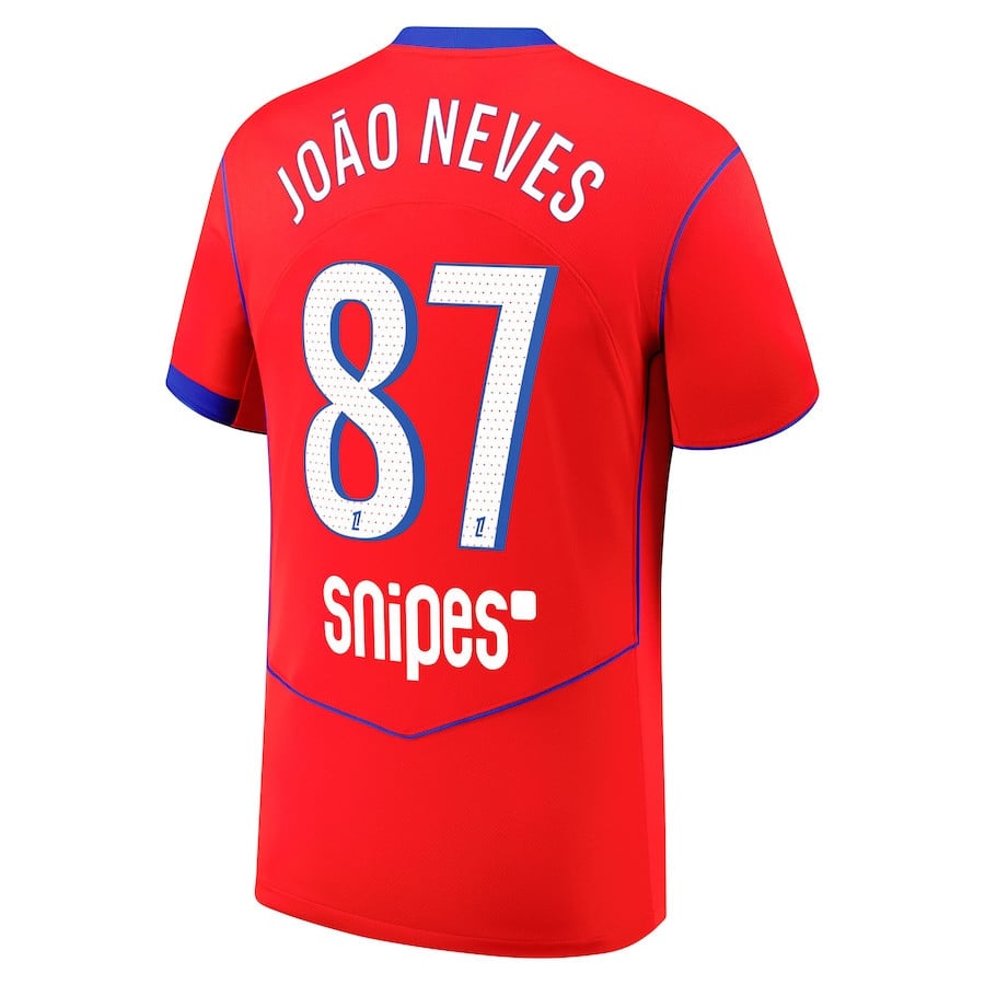 Maillot PSG Third 2025 2026 Joao Neves – Image 2