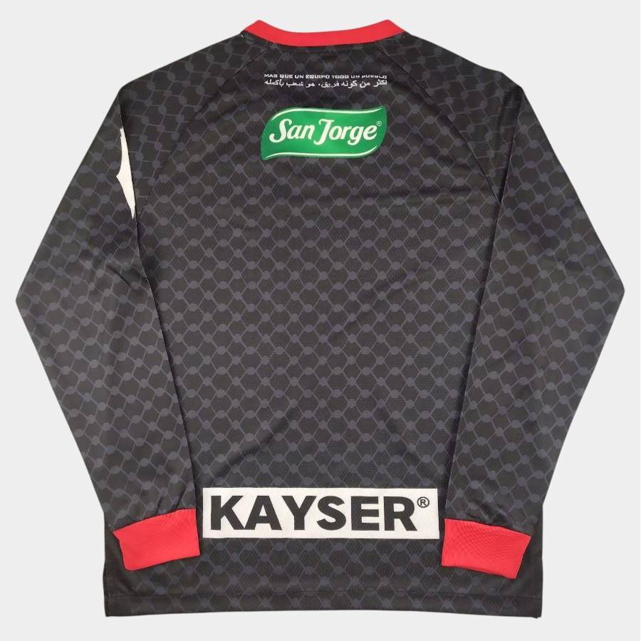 Maillot Palestine CL 2025 2026 Exterieur Noir Manches Longues – Image 2