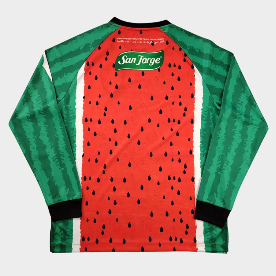 Maillot Palestine CL 2025 2026 Third Rouge Manches Longues – Image 2