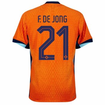 Alternative view of Maillot Pays Bas 2024 2025 Domicile De Jong