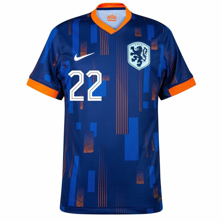 Maillot Pays Bas 2024 2025 Exterieur Dumfries – Image 3