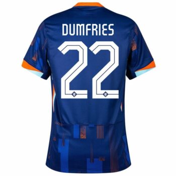 Alternative view of Maillot Pays Bas 2024 2025 Exterieur Dumfries