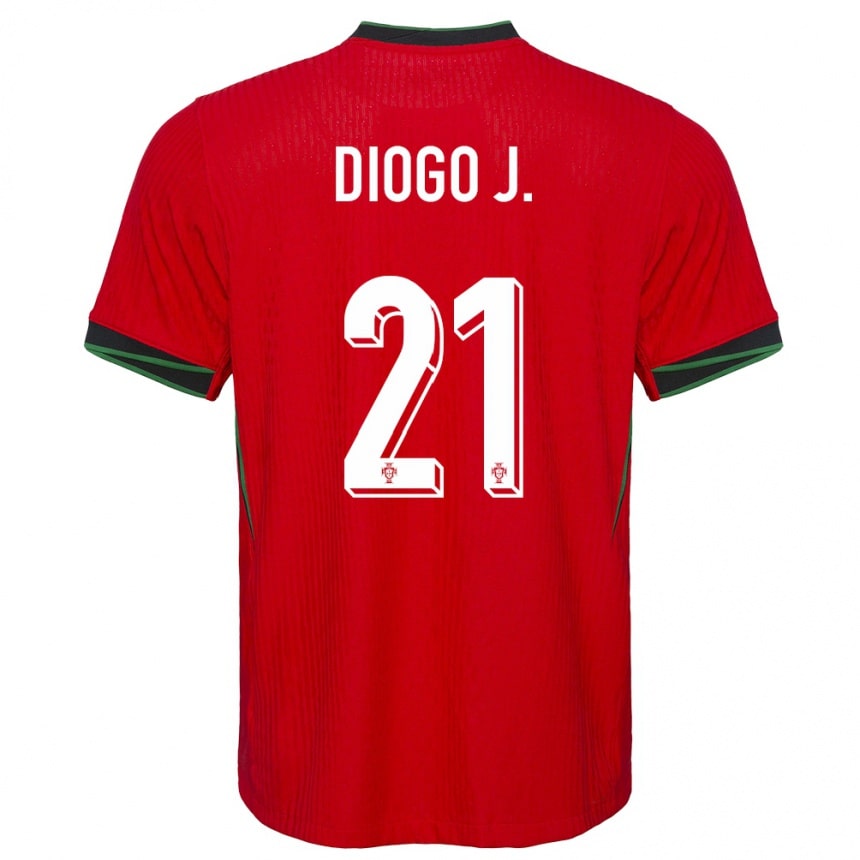 Maillot Enfant Portugal Domicile 2024 2025 Diogo Jota – Image 2