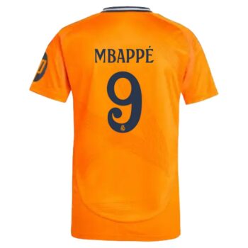 Alternative view of Maillot Real Madrid Exterieur 2024 2025 Mbappe