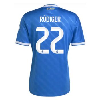 Alternative view of Maillot Real Madrid Third 2025 2026 Rudiger