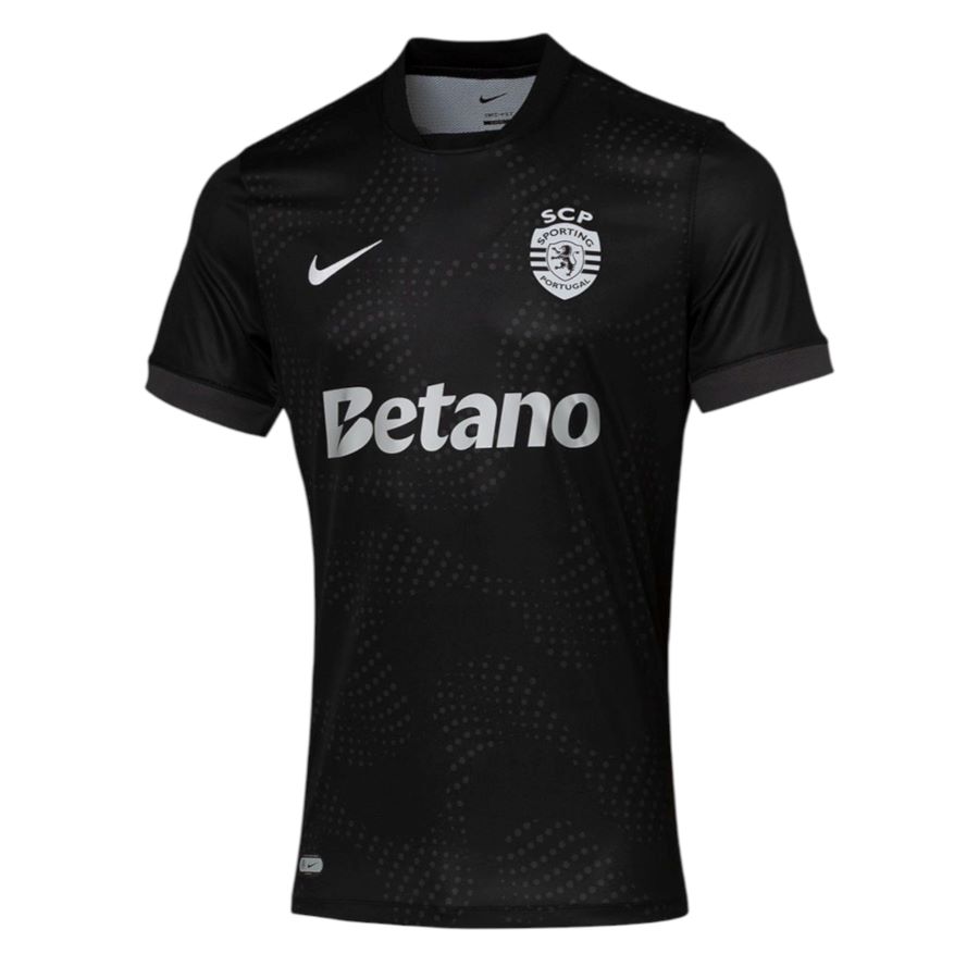 Maillot Kit Enfant Sporting Exterieur 2025 2026 Noir – Image 2