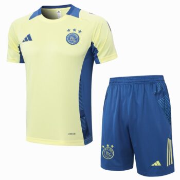 Ensemble Maillot Short Ajax 2024 2025 Jaune