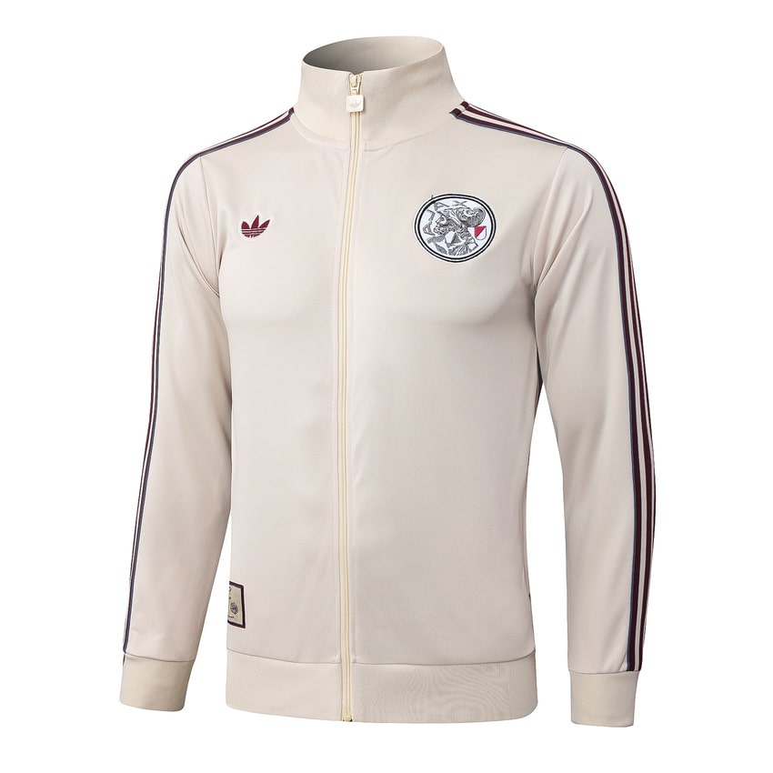 Survetement Ajax Veste 2025 2026 Beige – Image 2