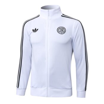 Alternative view of Survetement Allemagne Veste 2025 2026 Blanc