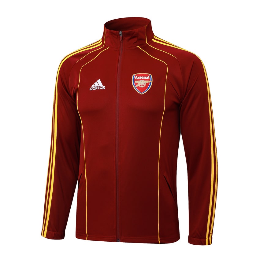 Survetement Arsenal Veste 2025 2026 Rouge Foncé – Image 2