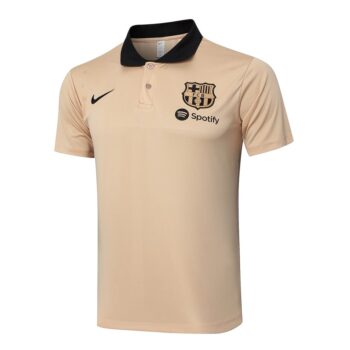 Alternative view of Survetement Barca Polo 2024 2025 Beige