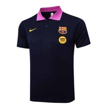 Alternative view of Survetement Barca Polo 2024 2025 Bleu Rose