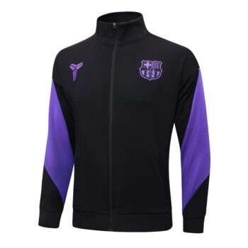 Alternative view of Survetement Barca Veste 2025 2026 Noir Violet