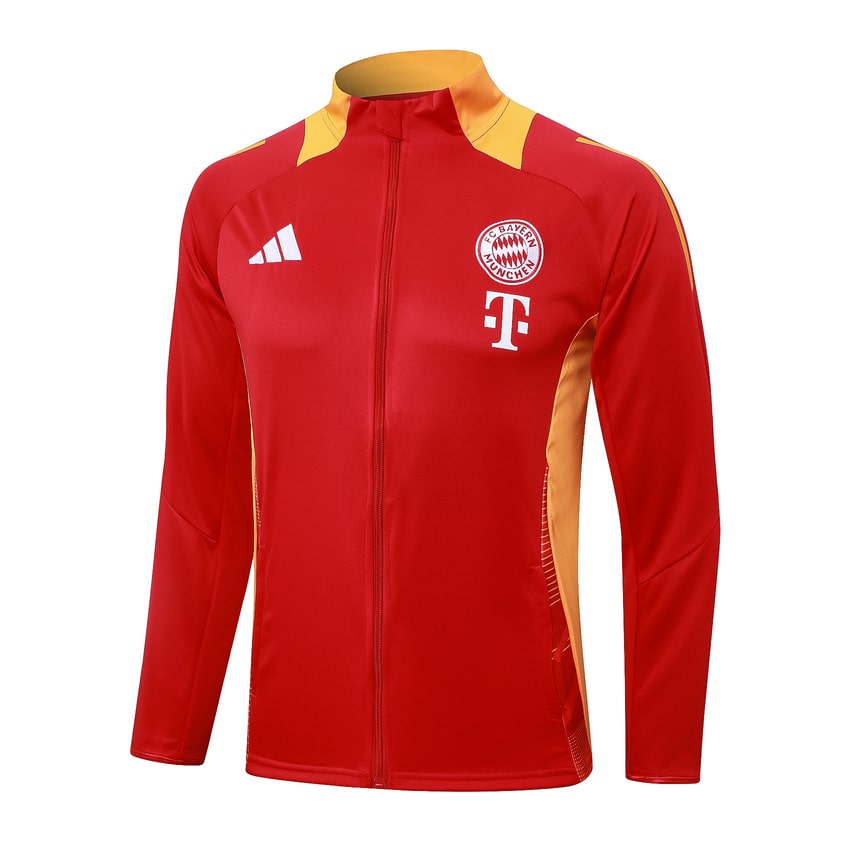 Survetement Bayern Munich Veste 2024 2025 Rouge Clair – Image 2